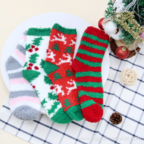 Custom Santa Claus Tide Socks Thermal Socks